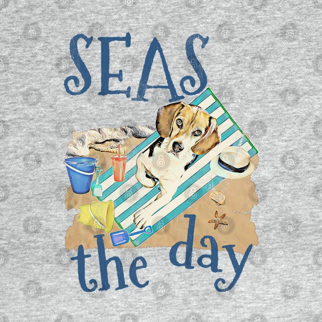 Seas the Day Vintage-Look by Witty Things Designs